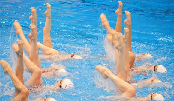 公開練習・水深3.0mの世界