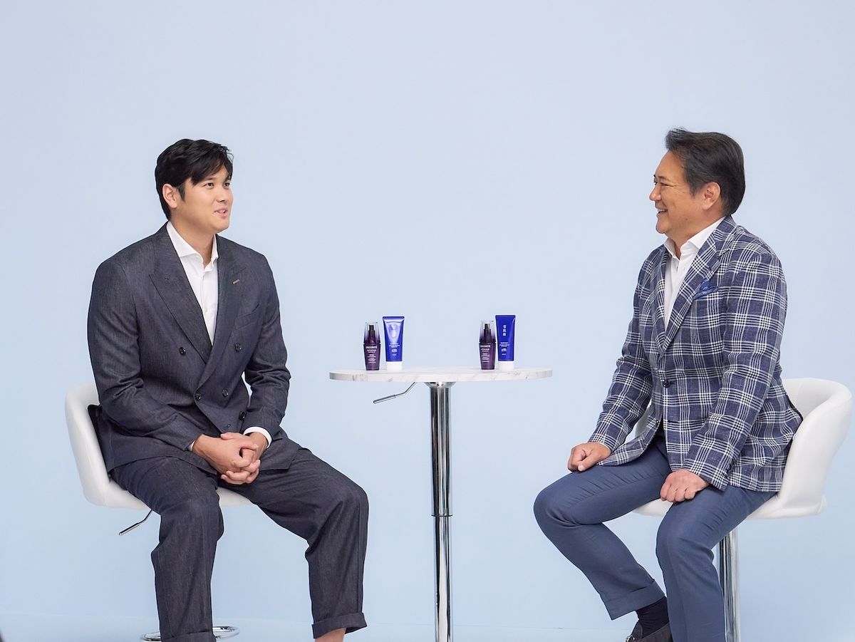 コーセー×大谷翔平選手の対談動画