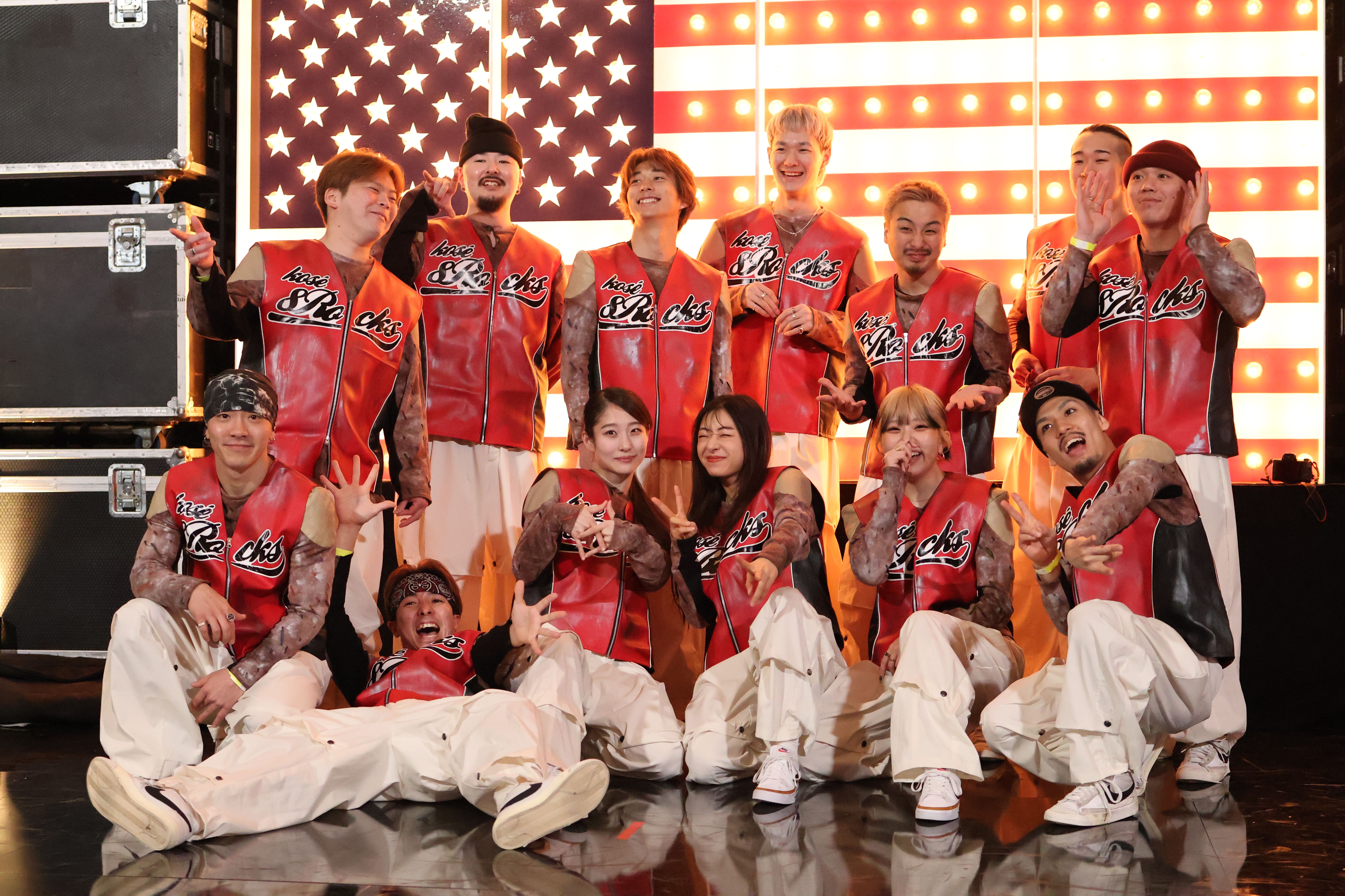 【第3弾】KOSÉ 8ROCKS「America's Got Talent」でのオフショットを公開！