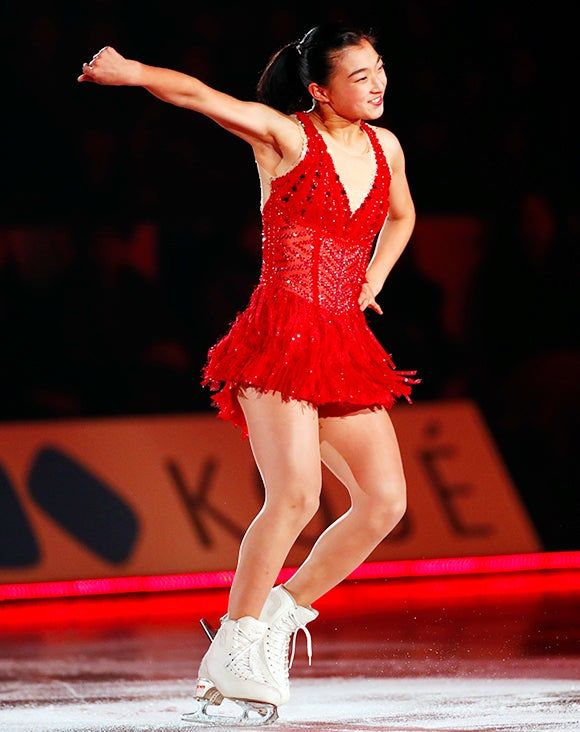 坂本花織選手へのインタビュー