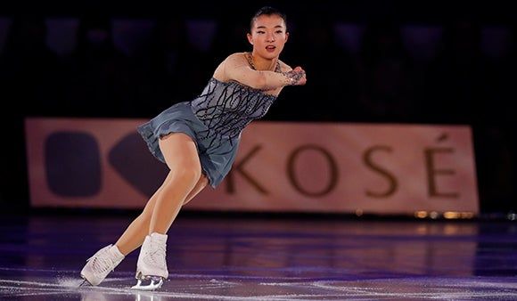 坂本花織選手へのインタビュー