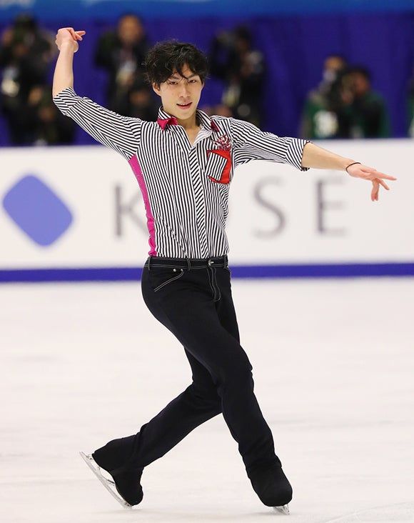 NHK杯 田中刑事選手へのインタビュー