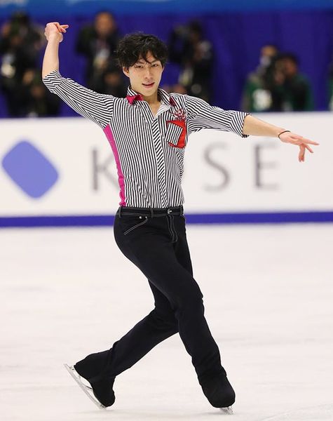 NHK杯 田中刑事選手へのインタビュー