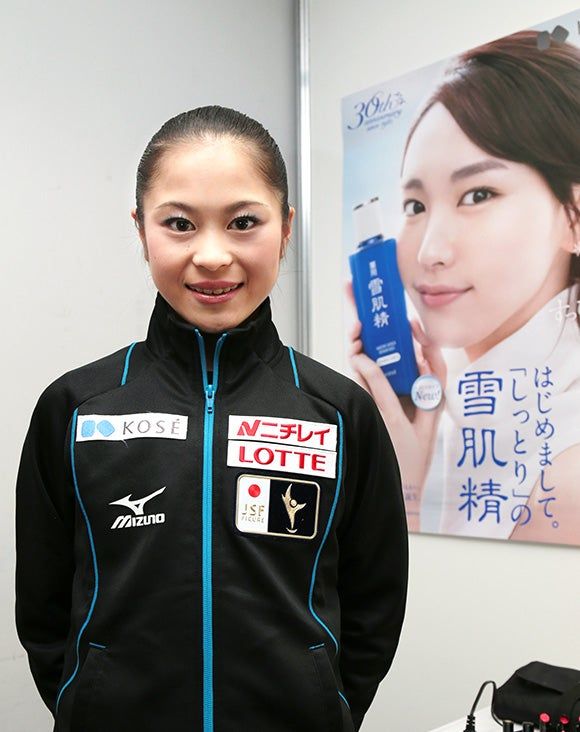 2015NHK杯 宮原選手へのインタビュー