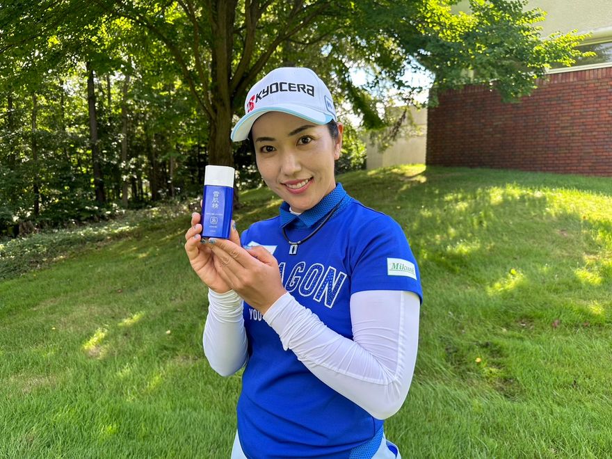 【愛用アイテムご紹介】ゴルフ笠 りつ子選手編