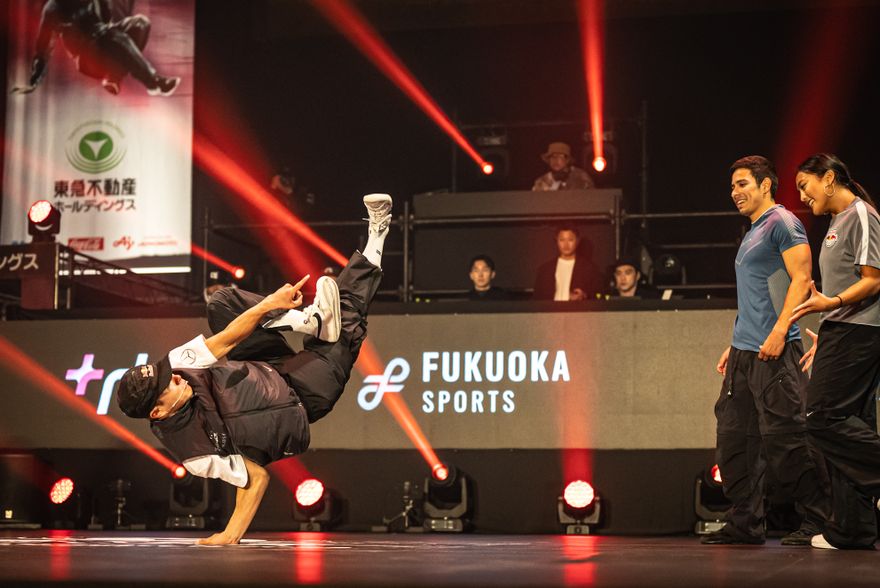 シゲキックス選手の競技シーン