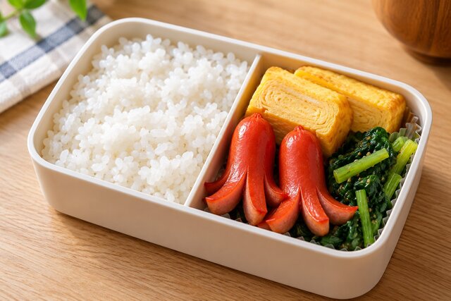 お弁当に「たこさんウインナー」がいるのはなぜ？ 小さな箱の中の食べやすさを親子で探そう
