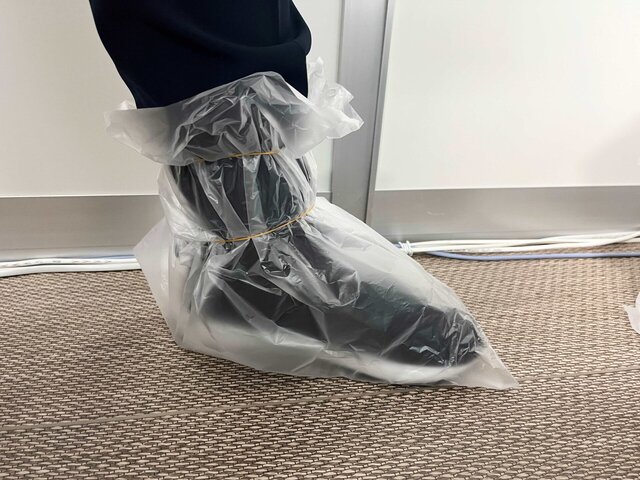 靴の防水カバー