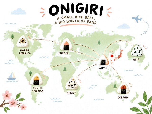 世界に広がるONIGIRIのイメージ