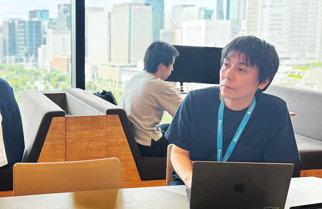 ユニットリーダーの萩原さん
