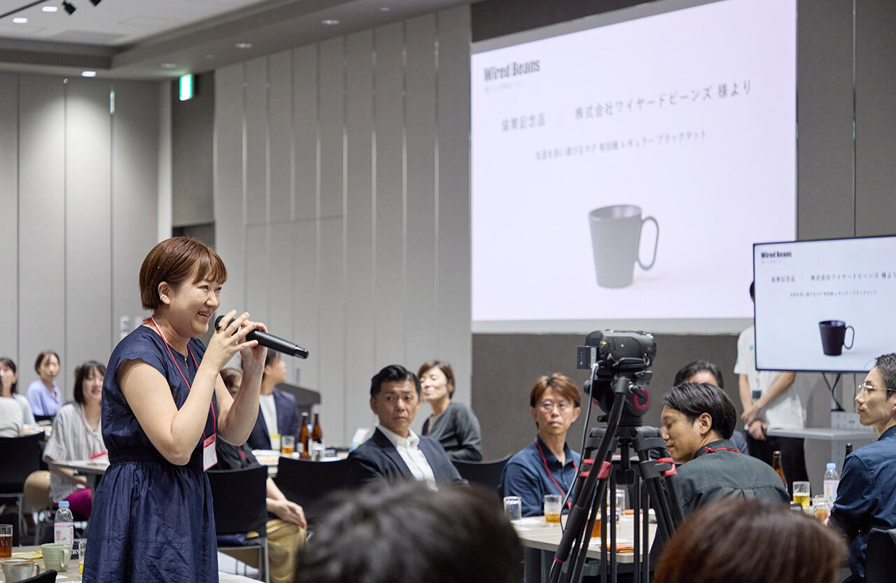 仙台から参加してくださった株式会社ワイヤードビーンズ　佐藤さま 