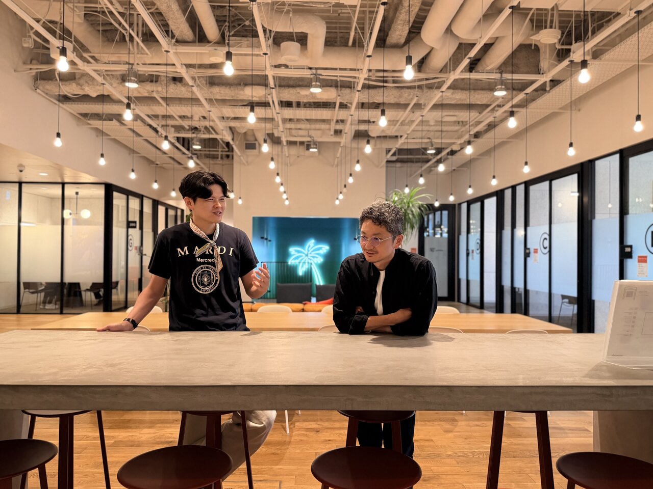 山本さん（左）と福島さん（右）