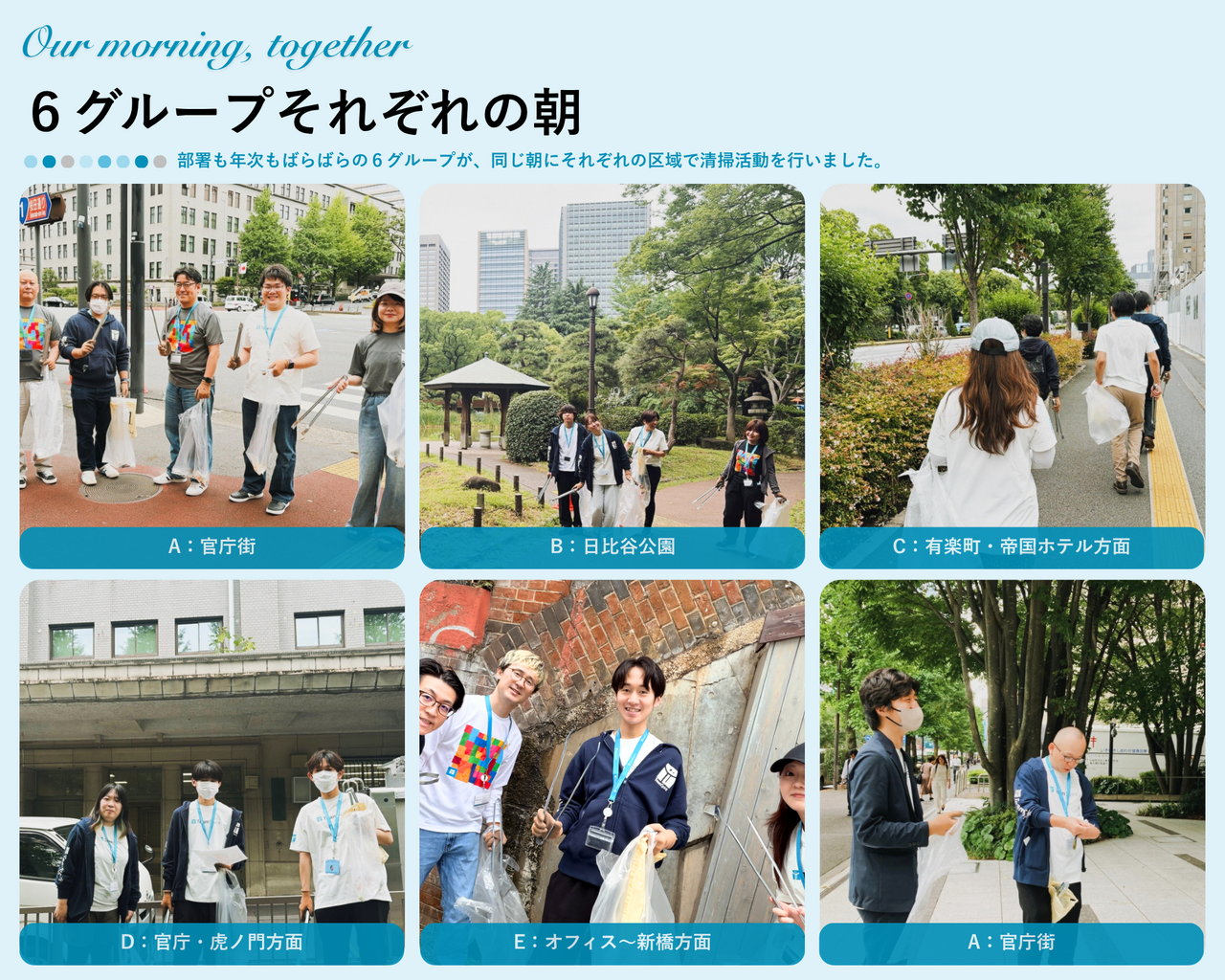 歩きながらだと、会話が自然とはずむ