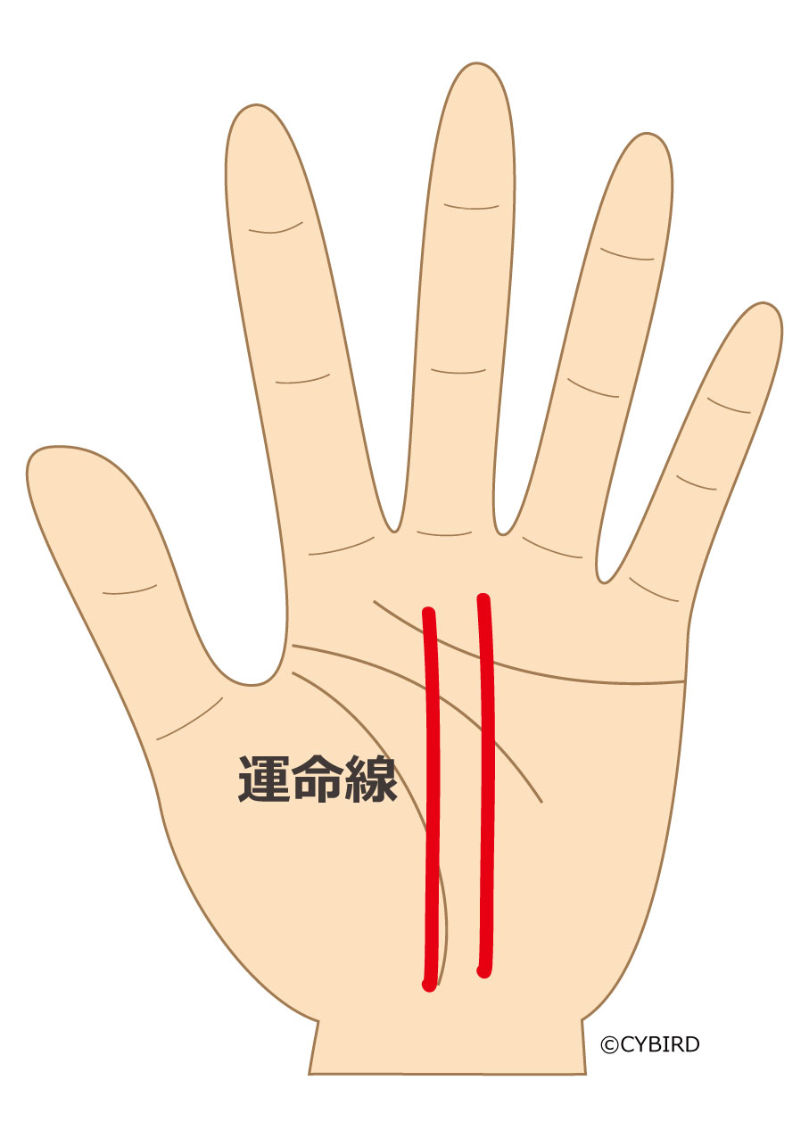 あなたの人生は 手相 運命線 の見方 Relia リリア