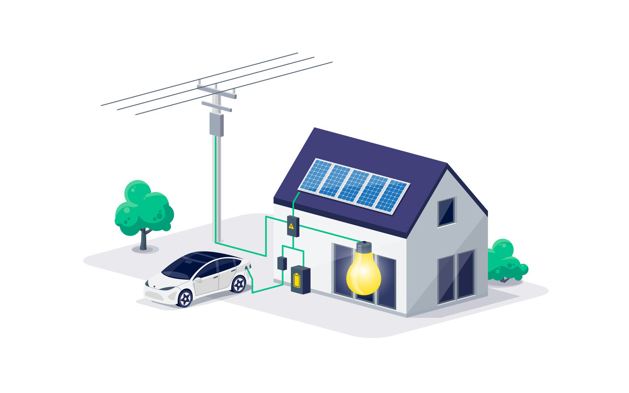 太陽光発電とEV
