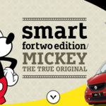 みんな!ほらミッキーだよ!スマートとミッキーマウスがコラボした特別仕様車が登場!