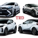 新型(MC) トヨタC-HRにTRDから早々に専用パーツが設定!