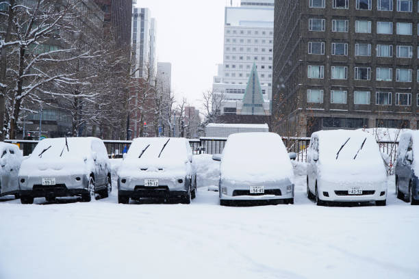 雪が降ったらノーマルタイヤでの車の運転は法令違反になる 雪が降った時忘れがちなこと Chibica チビカ