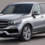 次期新型メルセデス GLE 画像公開!デザインは大幅変更で丸みを帯びたデザインに