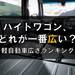 軽ハイトワゴン、どれが一番広い?軽自動車広さランキング!
