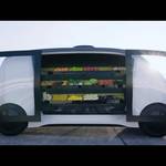 インド人もびっくり! スマホの操作1つで、生鮮食料品を満載した自動運転車が