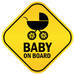 『赤ちゃんが乗っています』「Baby In Car」ステッカーに込められた本来の意味とは