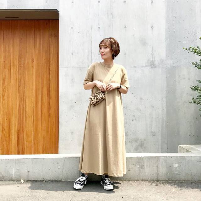 欠点無しの完璧シルエット Gu高見え Aラインワンピース で大人カジュアルコーデ 子育て情報まとめ マタイク