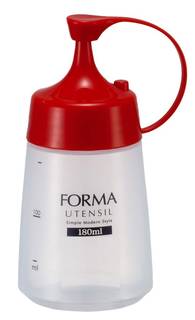 Amazon|アスベル 調味料ボトル 細口小 「フォルマ」 レッド (36561)