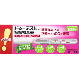 Amazon.co.jp:【第2類医薬品】ドゥーテスト・hCG 妊娠検査薬 2回用:ドラッグストア (37284)