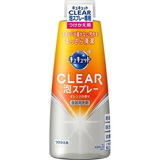 Amazon | 花王 キュキュット CLEAR泡スプレー オレンジ つけかえ用 300ML | 食器用洗剤 通販 (46213)