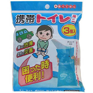 Amazon.co.jp : アイワ 携帯トイレミニ 3個入 (50049)
