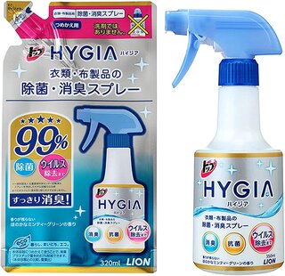Amazon | トップ ハイジア 消臭・芳香剤 除菌・消臭スプレー 本体 350ml (56296)