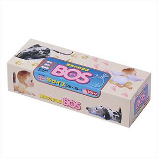 Amazon | 驚異の防臭袋 BOS (ボス) Sサイズ 大容量 200枚入り (61519)