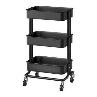 Amazon|☆2016☆NEW☆ IKEA RASKOG ワゴン ブラック (70559)