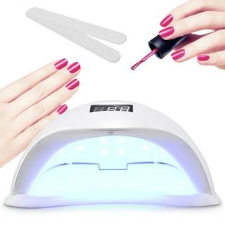 ■UV+LED二重光源で、どんなジェルも、レジン液も、...