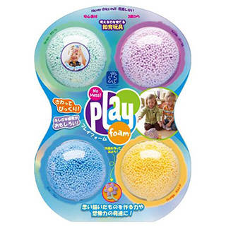 Amazon | Playfoam Classic 4-Pack つぶつぶ粘土遊び プレイフォーム クラシック(4個入り) (92458)
