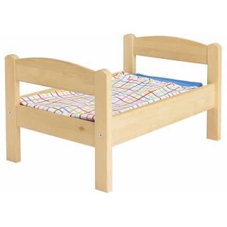 Amazon.co.jp: IKEA(イケア) DUKTIG 20167838 人形用ベッド ベッドリネンセット付き (95850)