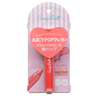 Amazon | CandyDoll ドロップクレヨンリップ<ピーチコーラル> (103452)