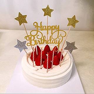 Amazon|AMAA 誕生日 ケーキトッパー (104076)