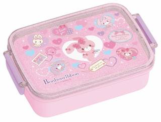Amazon.co.jp : スケーター 子供用 弁当箱 450ml ぼんぼんリボン (105077)