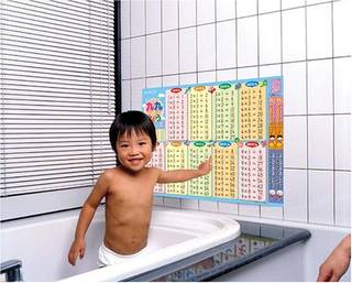Amazon | おふろでレッスン 九九のひょう (106014)