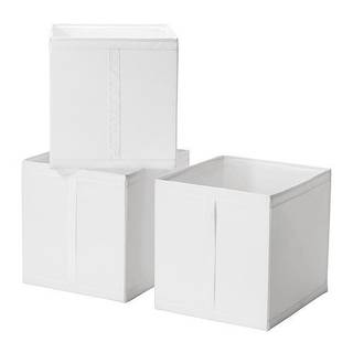 Amazon|IKEA(イケア) SKUBB ホワイト 10186390 ボックス、ホワイト (114562)