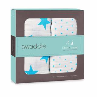 Amazon | aden + anais【日本正規品】モスリンコットンおくるみ2枚セット (114844)