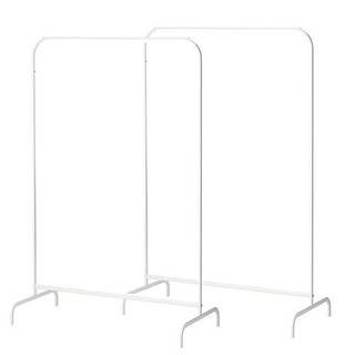 Amazon.co.jp : MULIG 洋服ラック 2個セット ホワイト IKEA (115445)