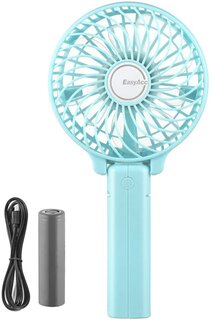 Amazon | EasyAcc 携帯扇風機 手持ち扇風機 充電式 PSE認証 2年品質保証 (116798)
