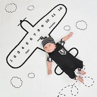 Amazon | フォトシーツ 赤ちゃん用 飛行機柄 マンスリーフォト (117407)