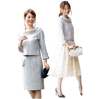 Amazon | RUIRUE BOUTIQUE スーツ スカート レディース 3点セット (120933)