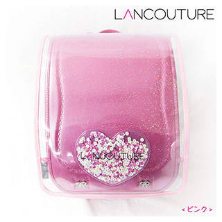 Amazon|【LANCOUTURE】ラメ×スパンコール 透明ランドセルカバー まもるちゃん (122252)
