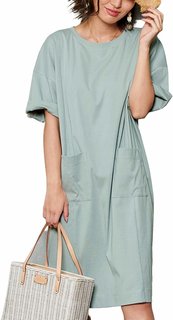 Amazon.co.jp: Sweet Mommy マタニティ 授乳服 Tシャツ ワンピース (128111)