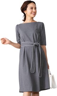 Amazon | Sweet Mommy マタニティ 授乳服 タック ワンピース (132072)